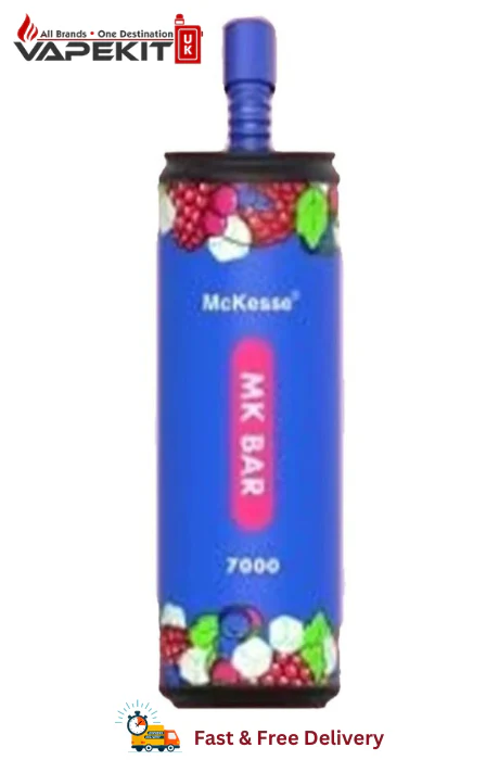 Blue Razz Ice MK Bar 7000 Puffs Prefilled Vape