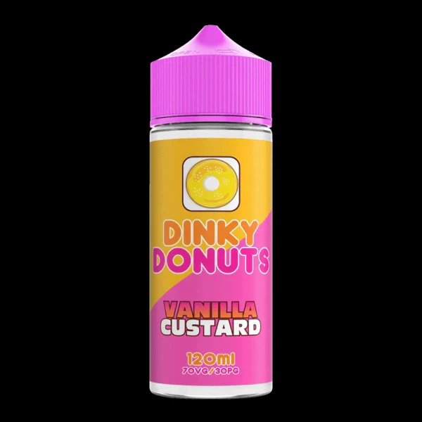 DINKY DONUTS DOUGHNUT E LIQUID 120ML 70/30 SHORT FILL - Image 6