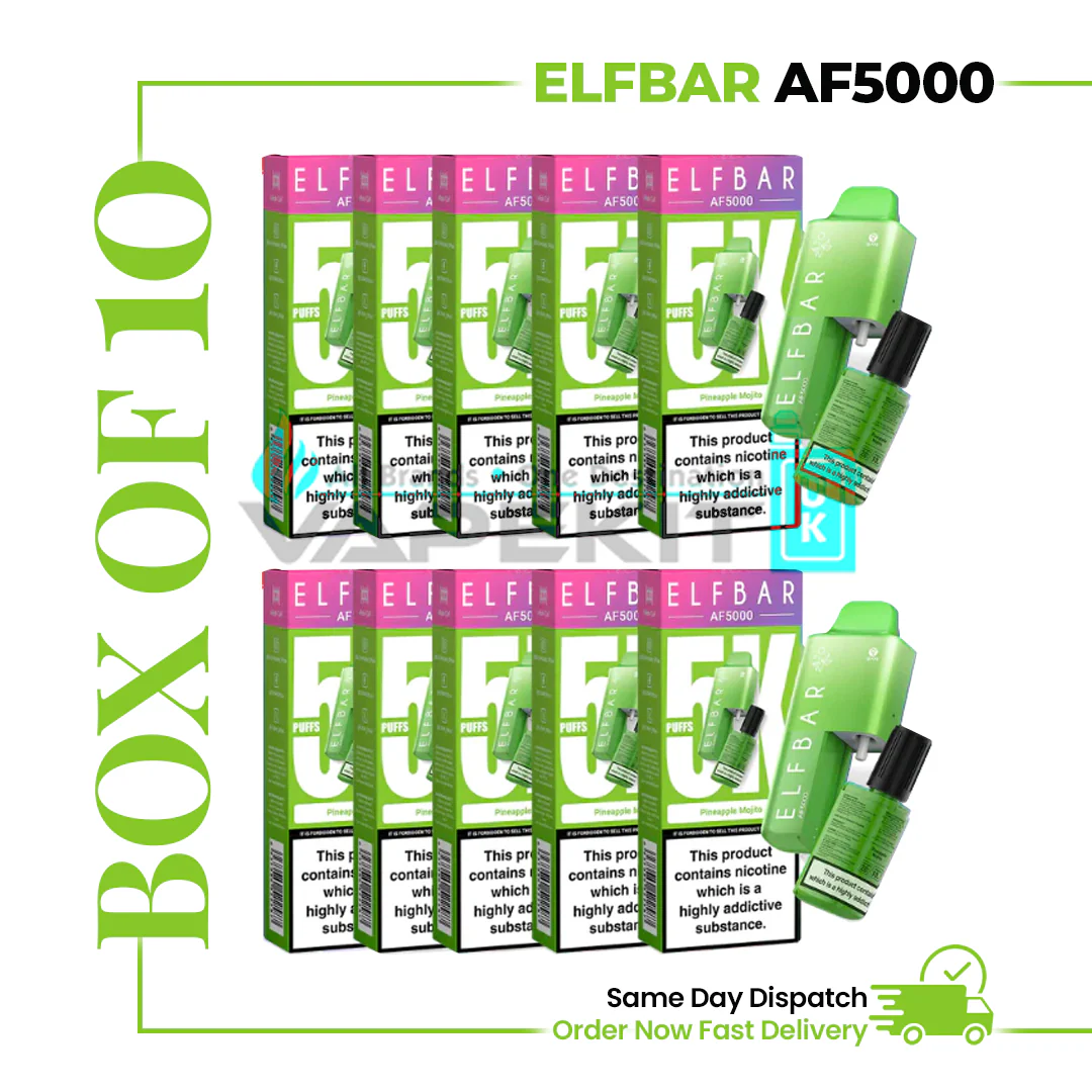 ELF BAR AF5000 Pineapple Mojito Prefilled Vape Kit