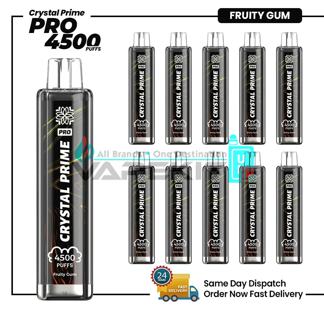Fruity Gum Crystal Prime Pro 4500 Prefilled Vape Pod Device