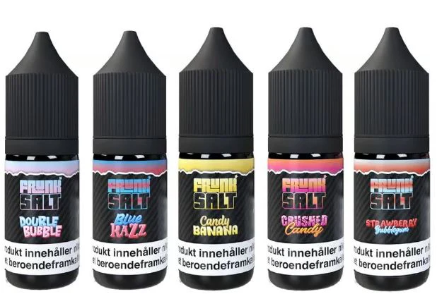 Frunk Salt Nic Salt E-Liquids Pack of 5- £9.99 Only