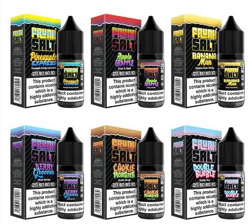Frunk Salt Nic Salt E-Liquids Pack of 5- £9.99 Only - Image 2