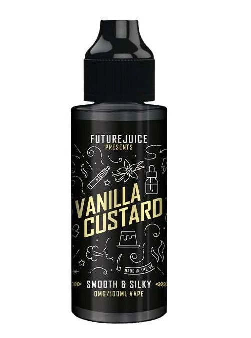 Future Juice 100ml Shortfill Vanilla Custard E-Liquid-£9.95