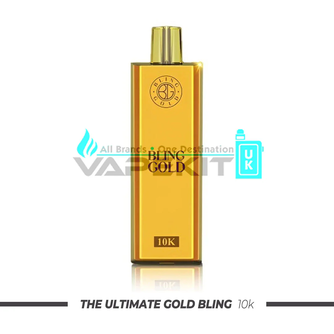 Gold Bling 10000 Puffs Prefilled Vape - Image 4