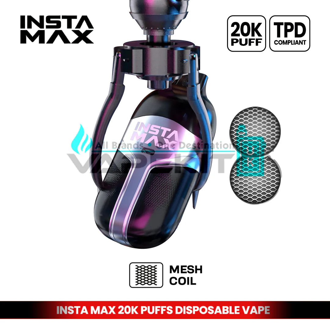 InstaMax 20000 Puffs Prefilled Vape Pod Device - Image 3