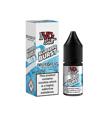 IVG Salts Blueberg Burst 10ml E-Liquids