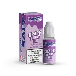 Kingston E Liquid Salts Kingston Salts E Liquid Nic Salts 10ml 50/50 Juice 20MG Pack of 12 - Image 4