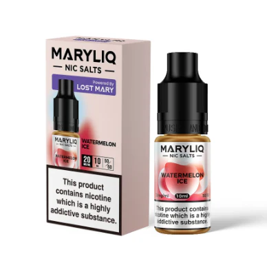 MaryLiq Lost Mary 10mg/20mg Watermelon Ice Nic Salt-£2.99 Cheapest!