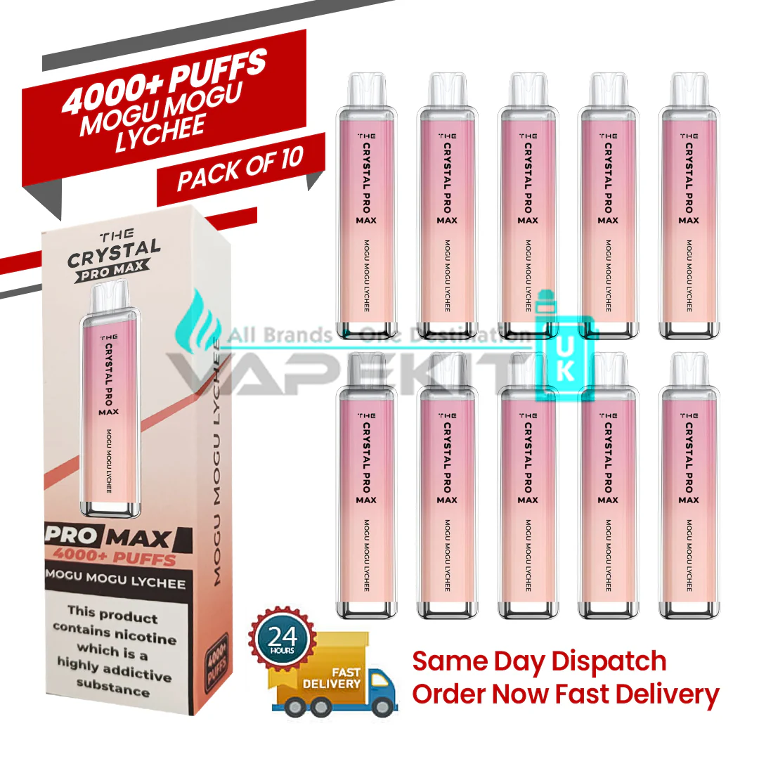 Mogu Mogu Lychee Crystal Pro Max 4000 Prefilled Vape