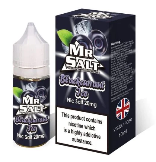 Mr.Salt BlackCurrant Ice 10ml - Only for £2.99 CHEAPEST!