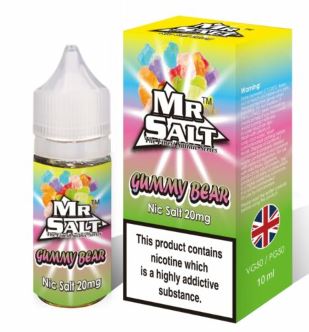 Mr.Salt Gummy Bear 10ml - Only for £2.99 CHEAPEST!