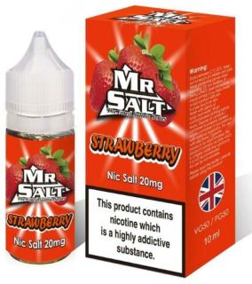Mr.Salt Strawberry 10ml - Only for £2.99 CHEAPEST!