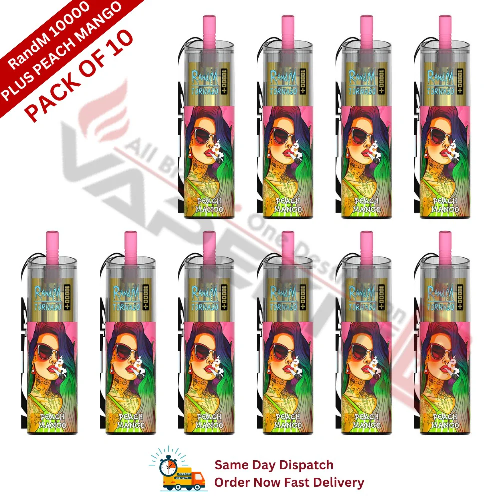 Peach Mango Randm Tornado 10k Plus Prefilled Vape