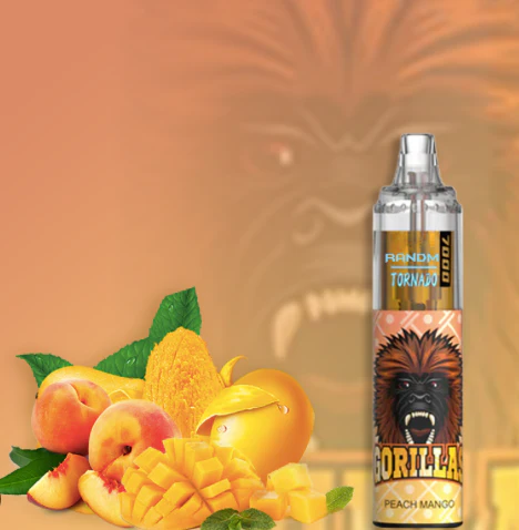 Peach Mango RAndM Tornado 7000 Puffs 10 Vapes £65.00 - Image 2