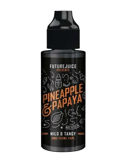 Pineapple Papaya 100ml Shortfill E-Liquid by Future Juice-£9.95