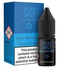 Pod Salt 10ml Blue Raspberry Nic Salt- Just for £1.99 Cheapest!