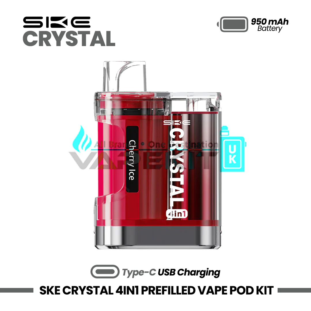 SKE Crystal 4in1 Prefilled Pod Kit (Buy at £12.89) - Image 3