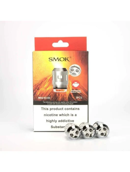 SMOK TFV Mini V2 A1 A2 A3 REPLACEMENT COILS - Image 3