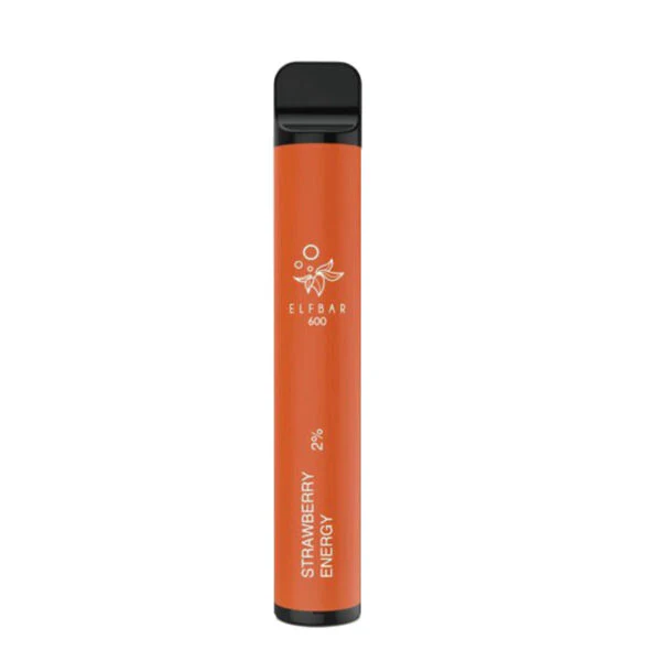 STRAWBERRY ENERGY ELF BAR PREFILLED VAPE