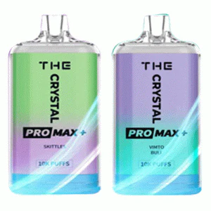 Strawberry Ice Crystal Pro Max 10k Puffs Prefilled Vape Device 10 Pack - Image 2