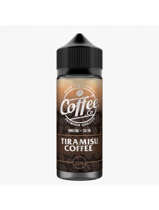 TIRAMISU COFFEE 100ML E LIQUID COFFEE CO