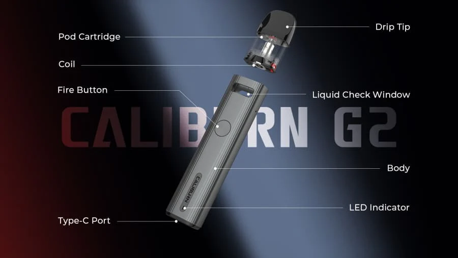 Uwell Caliburn G2 Pod Kit - Image 3