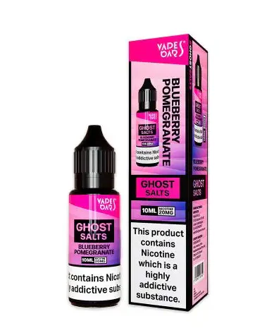 Vapes Bars Ghost Nic salts Blueberry Pomegranate - Only for £2.49 BIG SAVING!