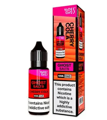 Vapes Bars Ghost Nic salts Cherry Cola - Only for £2.49 BIG SAVING!