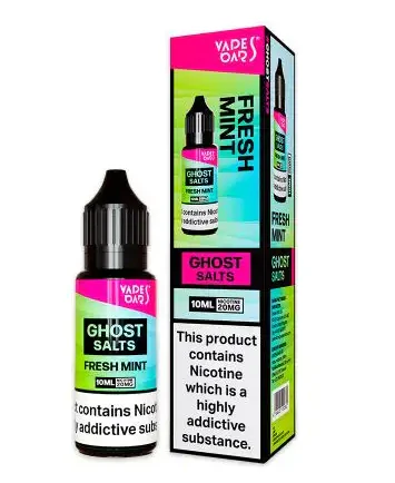 Vapes Bars Ghost Nic salts Fresh Mint - Only for £2.49 BIG SAVING!