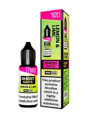 Vapes Bars Ghost Nic salts Lemon and Lime - Only for £2.49 BIG SAVING!