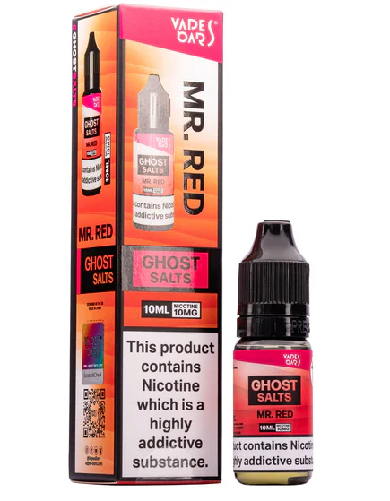 Vapes Bars Ghost Nic salts Mr Red  - Only for £2.49 BIG SAVING! - Image 2