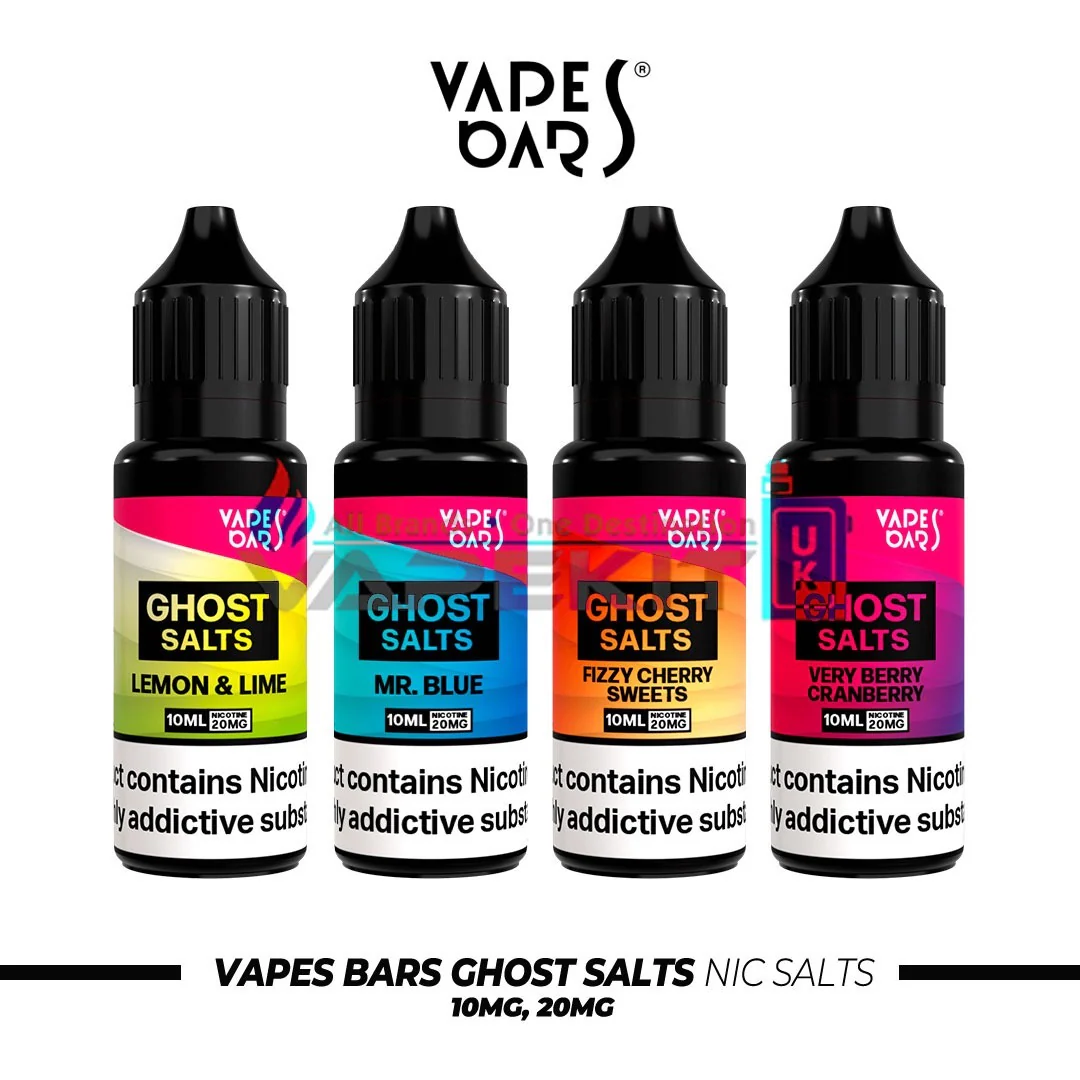 Vapes Bars Ghost Nic salts Strawberry Raspberry Cherry - Only for £2.49 BIG SAVING! - Image 2