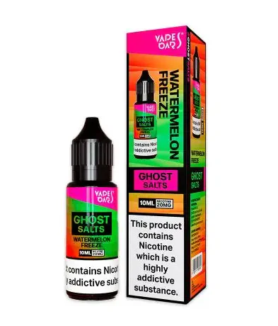 Vapes Bars Ghost Nic salts Watermelon Freeze - Only for £2.49 BIG SAVING!