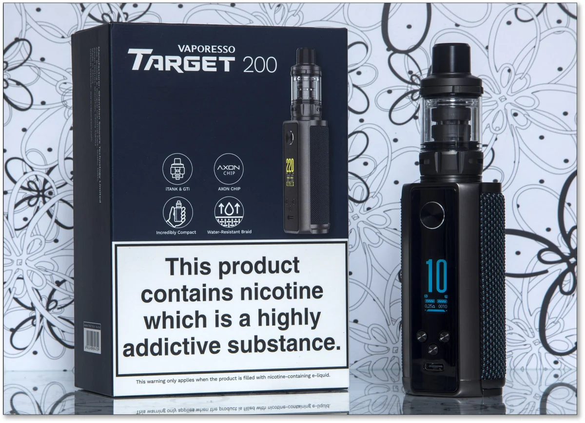 VAPORESSO TARGET 200 VAPE KIT - Image 2