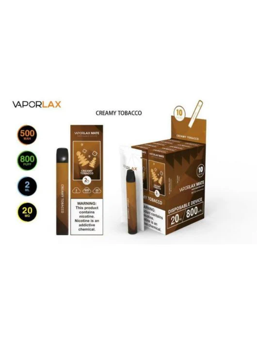 VAPORLAX MATE Prefilled Vape Pod  800 Puffs - Image 22
