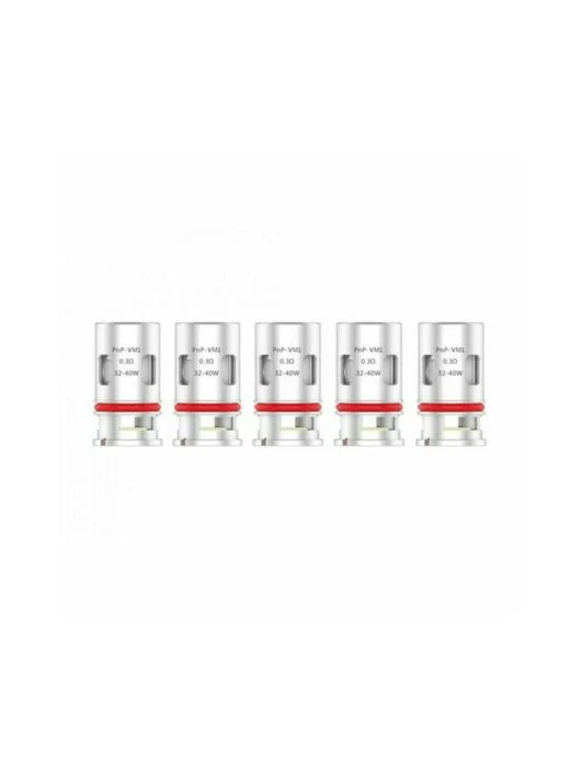 VooPoo PnP Coils VM1 VM3 VM4 VM5 VM6 M1 M2 R1 R2 TR1 TM1 TM2 DM2 DM1 4 TPP Tank - Image 7
