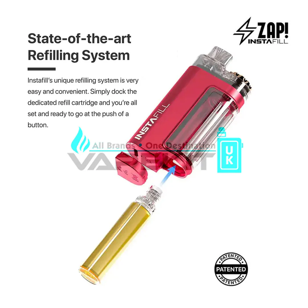 ZAP! INSTAFILL 3500 Puffs Gummy Bear Vape-Just for £12.95 - Image 3